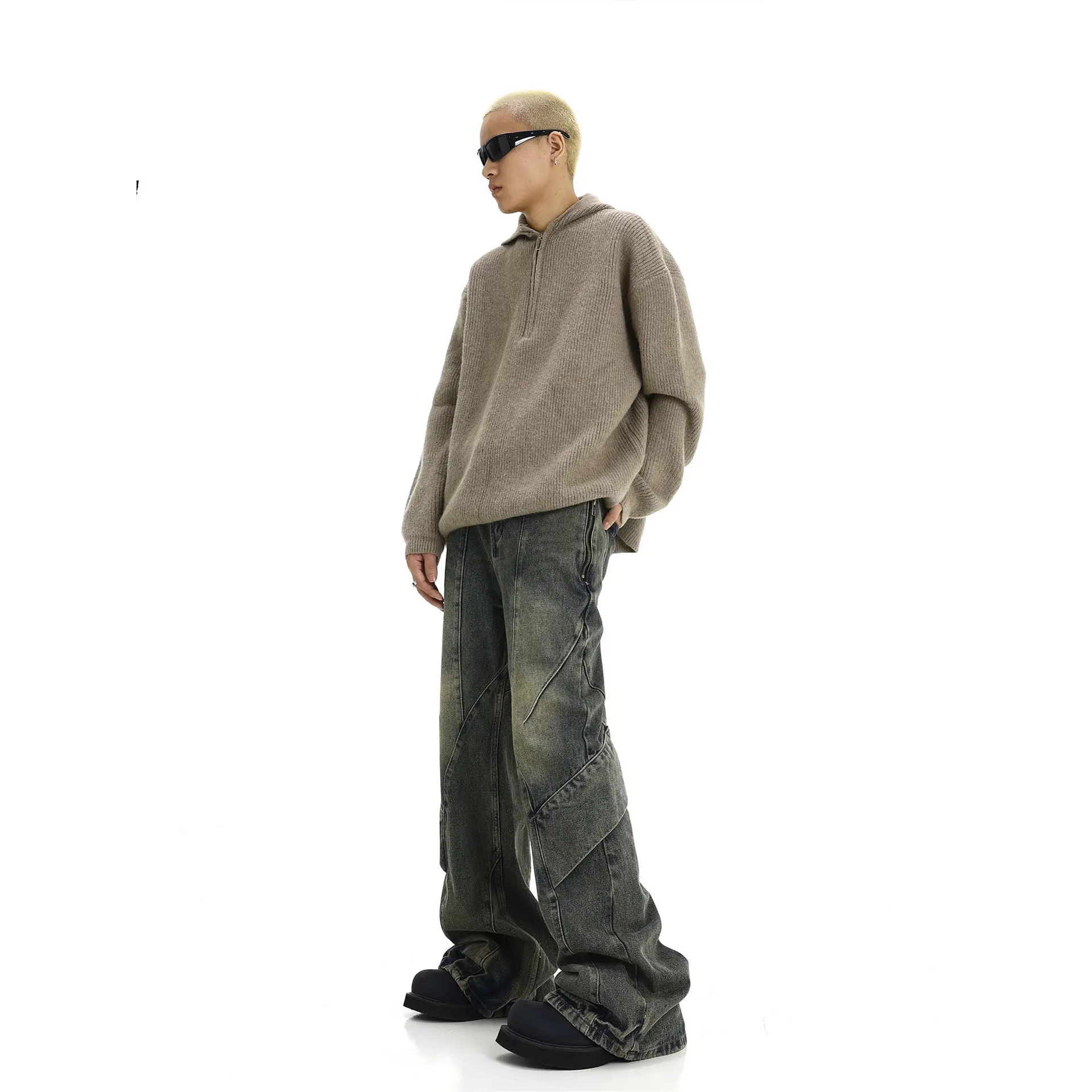 Mannen Jeans Denim Flare Broek - Men'S Fashion Jeans 2025 recensie en prijs