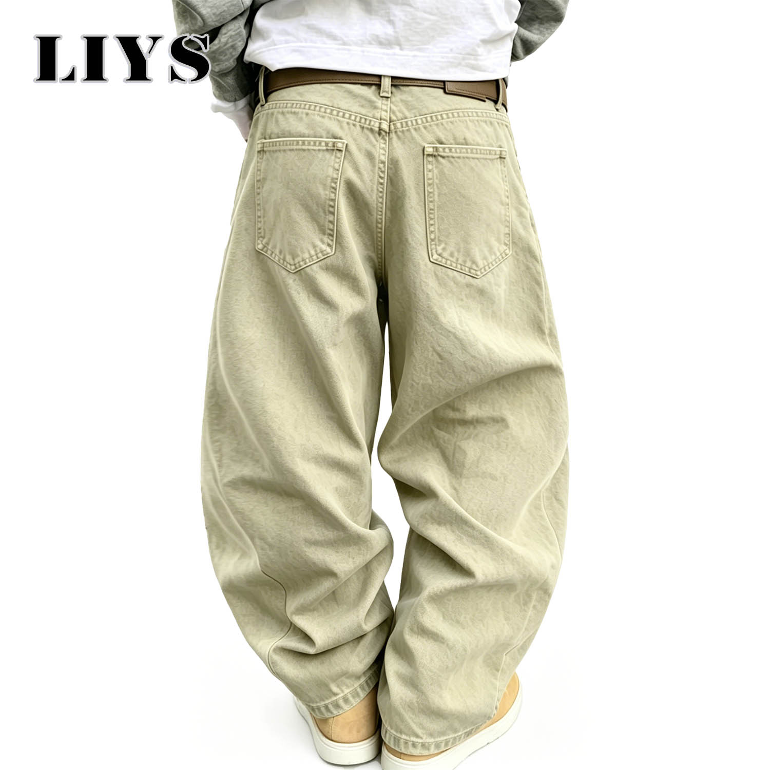 LIYS Heren Amerikaanse retro l - Men'S Fashion Khaki Pants recensie en prijs
