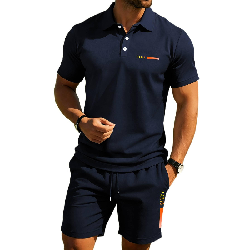 PARIS Print Hoogwaardig zomerp - Men'S Fashion Polo Shirt recensie en prijs