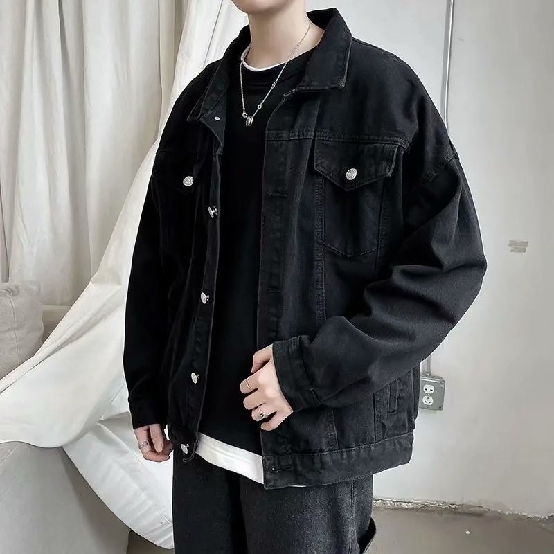 Zwart Denim Korte Jas Mannen J - Bomber Jacket Men recensie en prijs