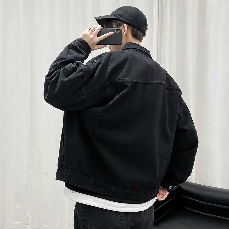 Zwart Denim Korte Jas Mannen J - Bomber Jacket Men recensie en prijs