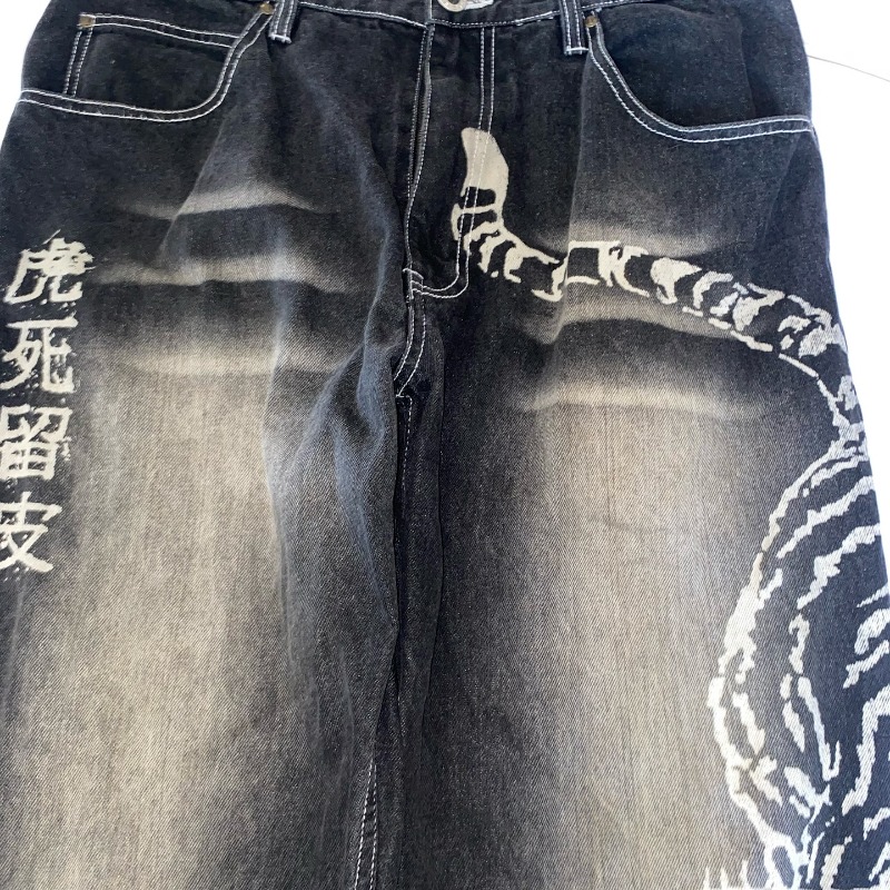 2025 Mode Nieuwe Oversized Pat - Men'S Fashion Jeans 2025 recensie en prijs