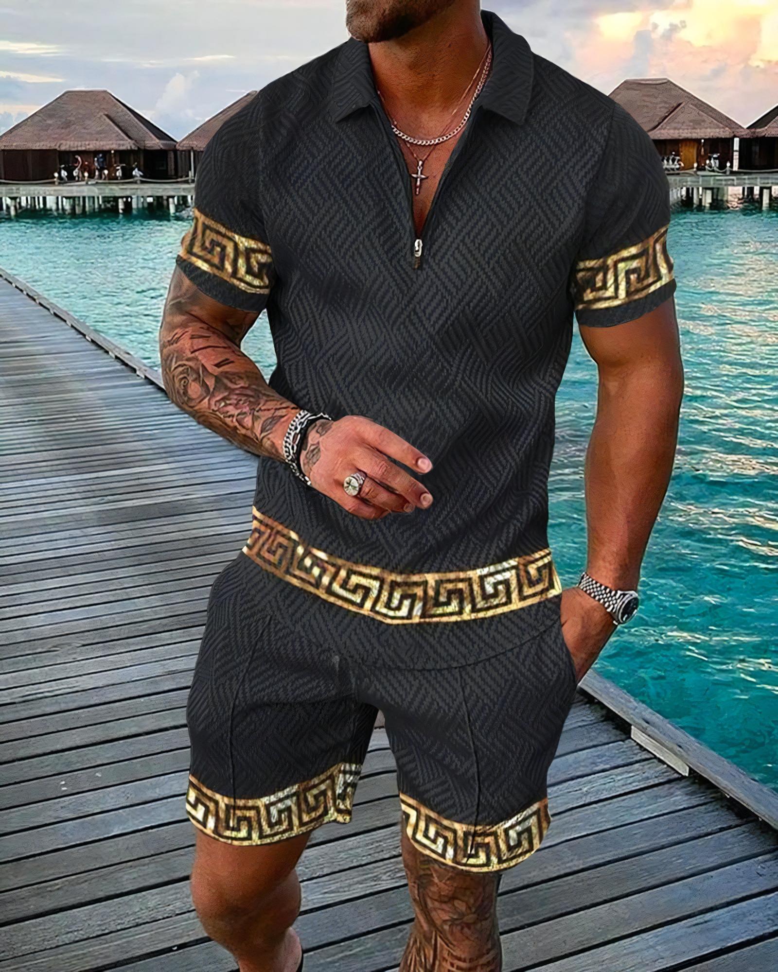 Grappige 3D-geprinte heren 2-d - Men'S Fashion Polo Shirt recensie en prijs