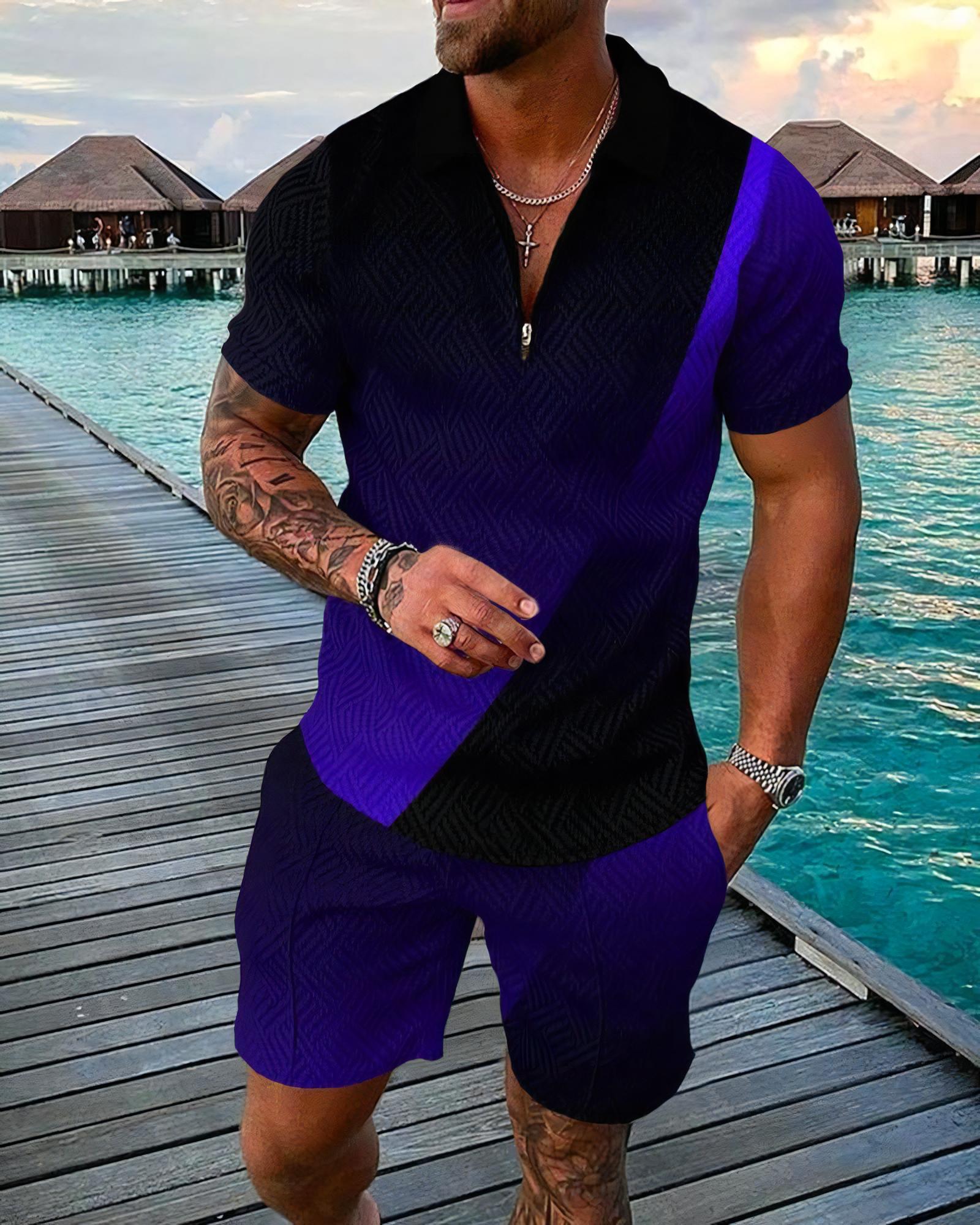 Grappige 3D-geprinte heren 2-d - Men'S Fashion Polo Shirt recensie en prijs