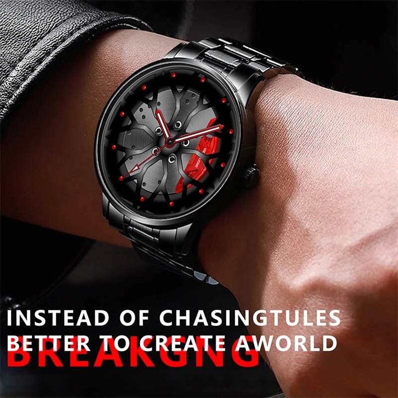 Mode heren auto wiel horloges  - Men'S Fashion Hub recensie en prijs