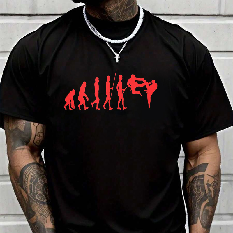 Karate Evolution Print T-shirt - Men'S Fashion Evolution recensie en prijs