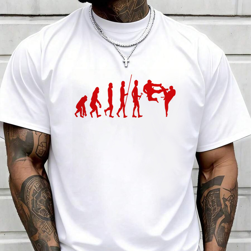 Karate Evolution Print T-shirt - Men'S Fashion Evolution recensie en prijs