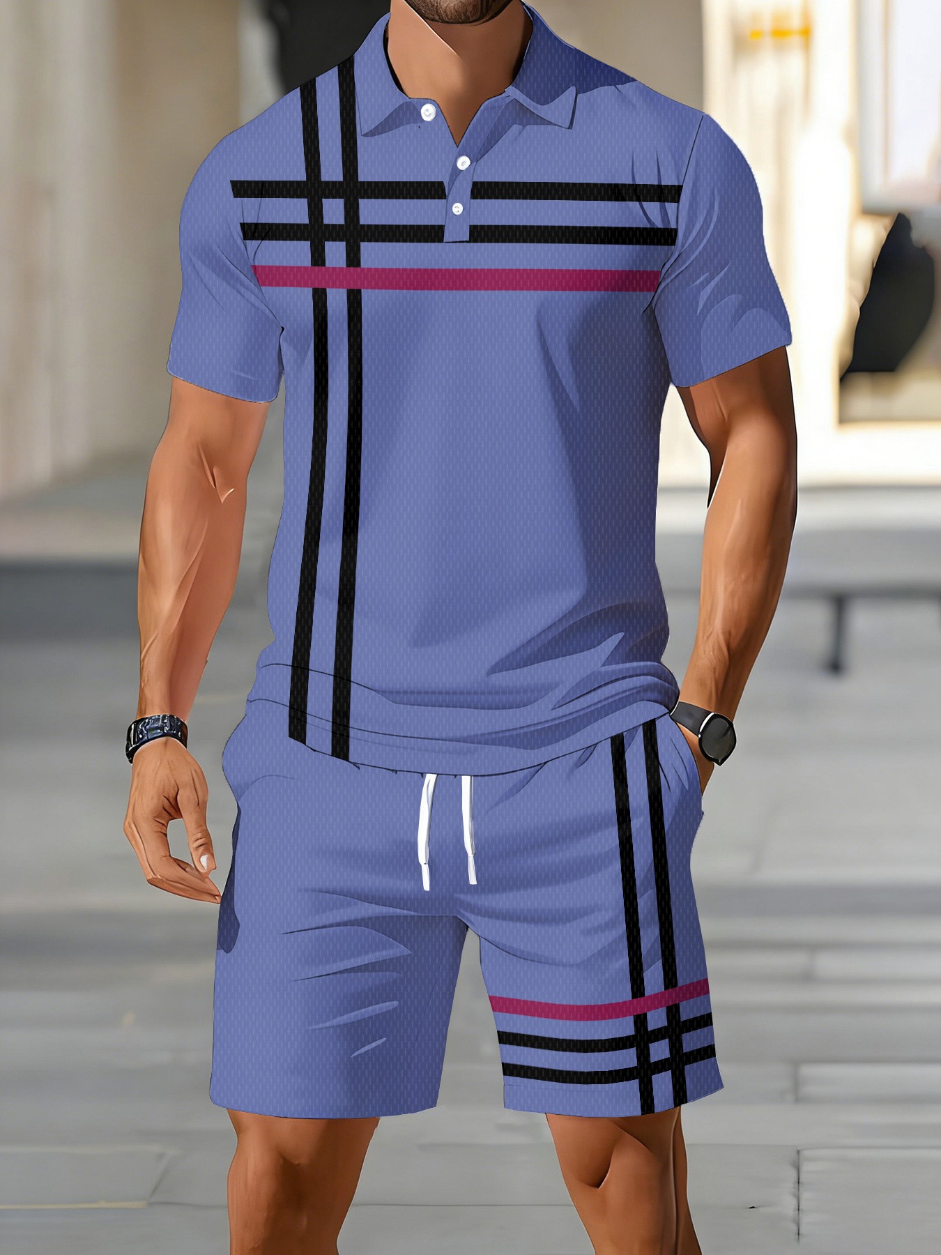 Zomer 2026 Amerikaanse heren p - Men'S Fashion Polo Shirt recensie en prijs
