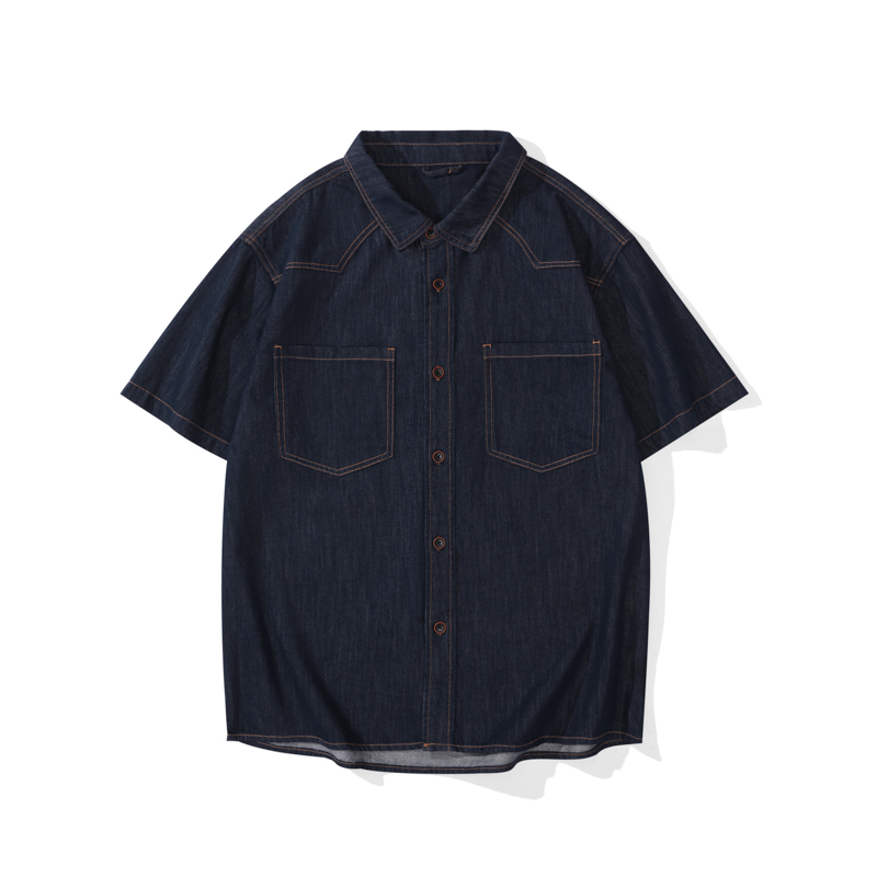 Zomer Lichtgewicht Dun Denim S - Jeans Shirt Fashion For Men recensie en prijs