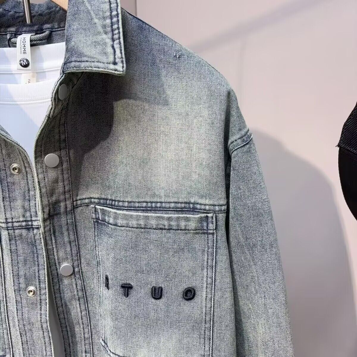 Vintage Clean fit Lente Herfst - Jeans Shirt Fashion For Men recensie en prijs