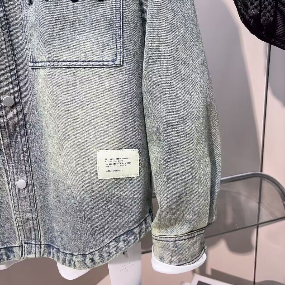Vintage Clean fit Lente Herfst - Jeans Shirt Fashion For Men recensie en prijs