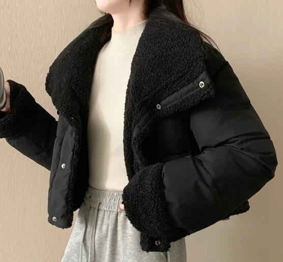 Vrouwen Sherpa Kraag Puffer Ja - Sherpa Jacket Fleece recensie en prijs