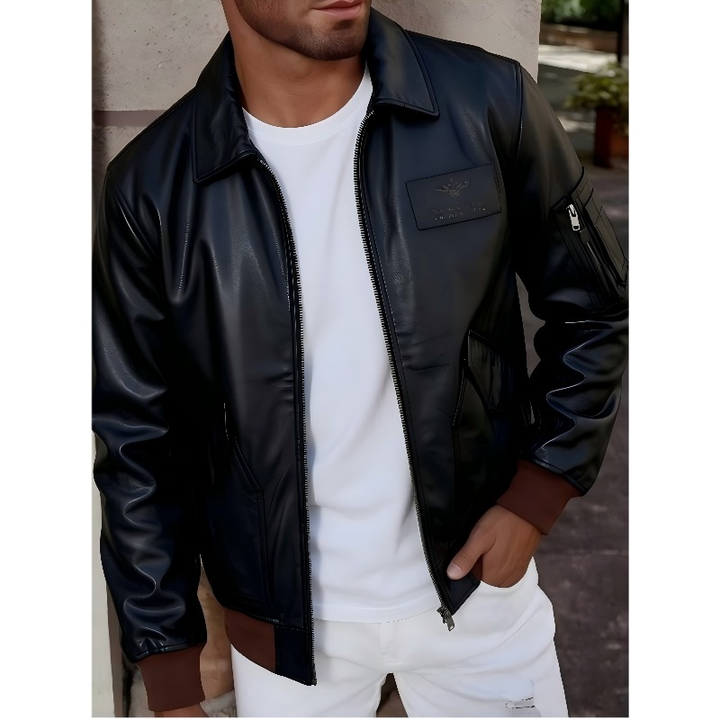 45P Vintage Aviator Flight Jac - Bomber Jacket Men recensie en prijs
