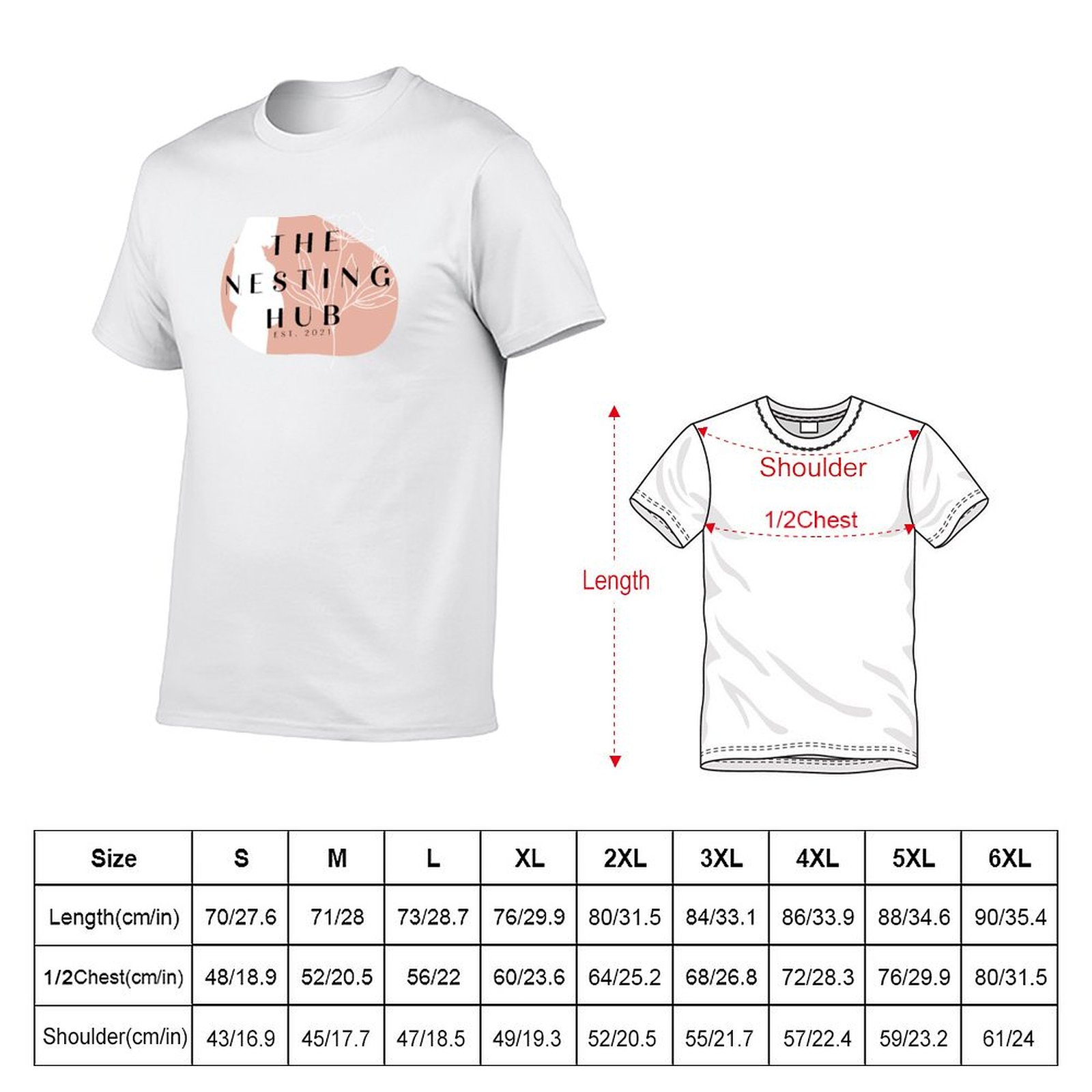 Het Nesting Hub T-shirt Street - Men'S Fashion Hub recensie en prijs