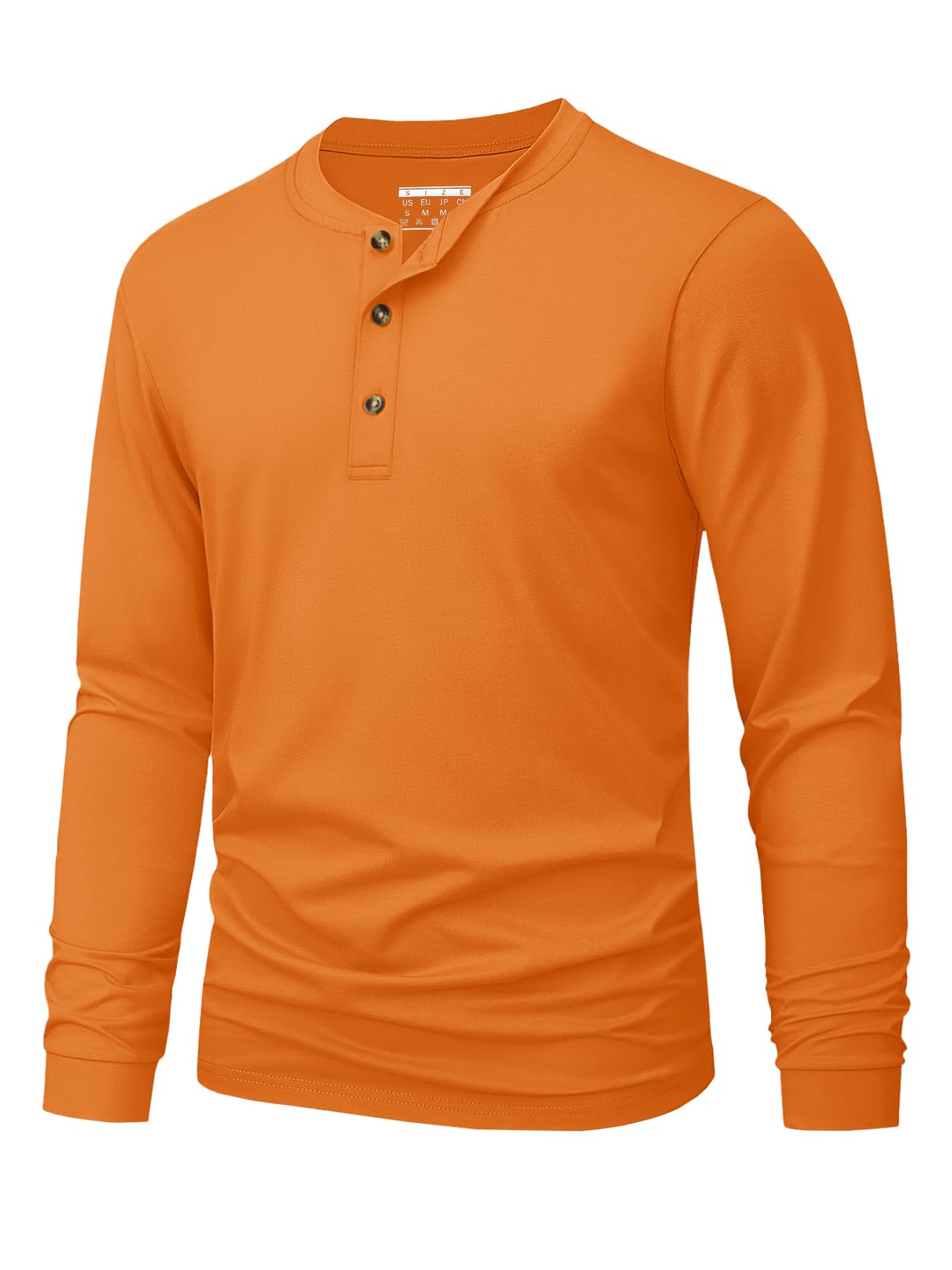 Henley-T-shirt voor heren Eenv - Mens Fashion Casual recensie en prijs