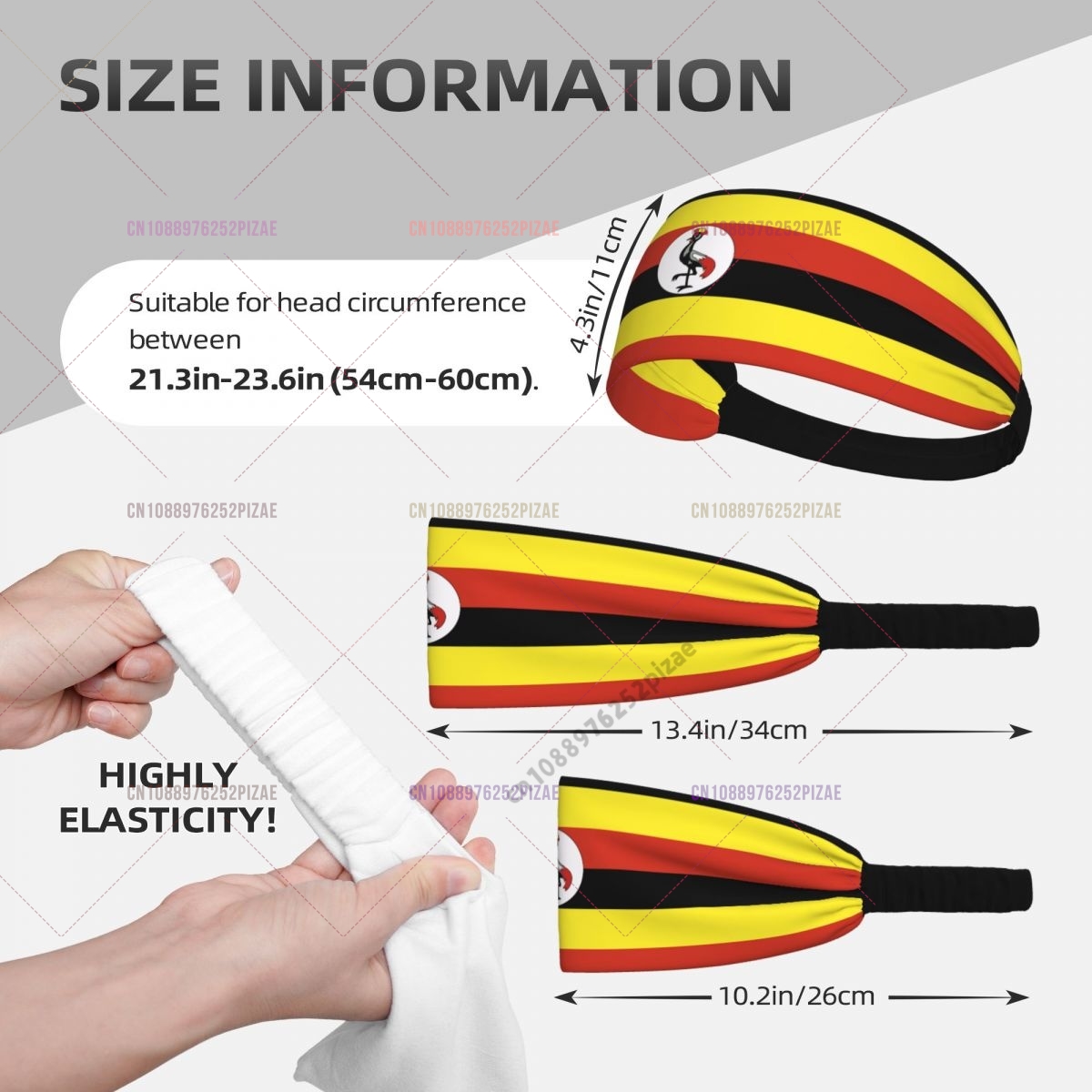 Uganda Vlag Mannen Vrouwen Ban - Men Fashion Uganda recensie en prijs