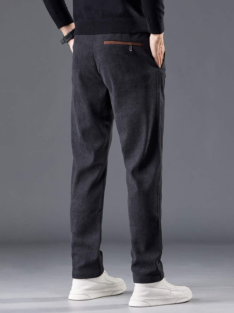 Corduroy herenbroek herfst nie - Men'S Fashion Khaki Pants recensie en prijs