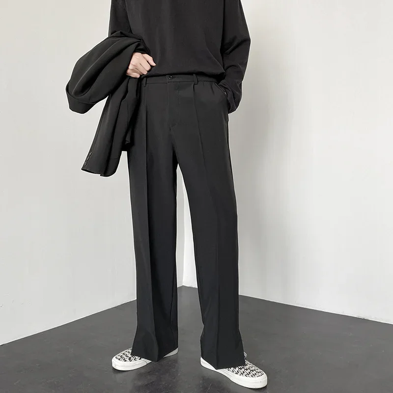 Koreaanse mode heren rechte wi - Men'S Fashion Khaki Pants recensie en prijs