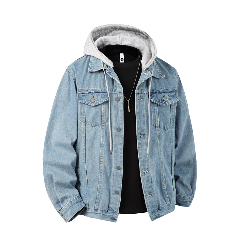 Mannen Denim Jas Met Capuchon  - Bomber Jacket Men recensie en prijs