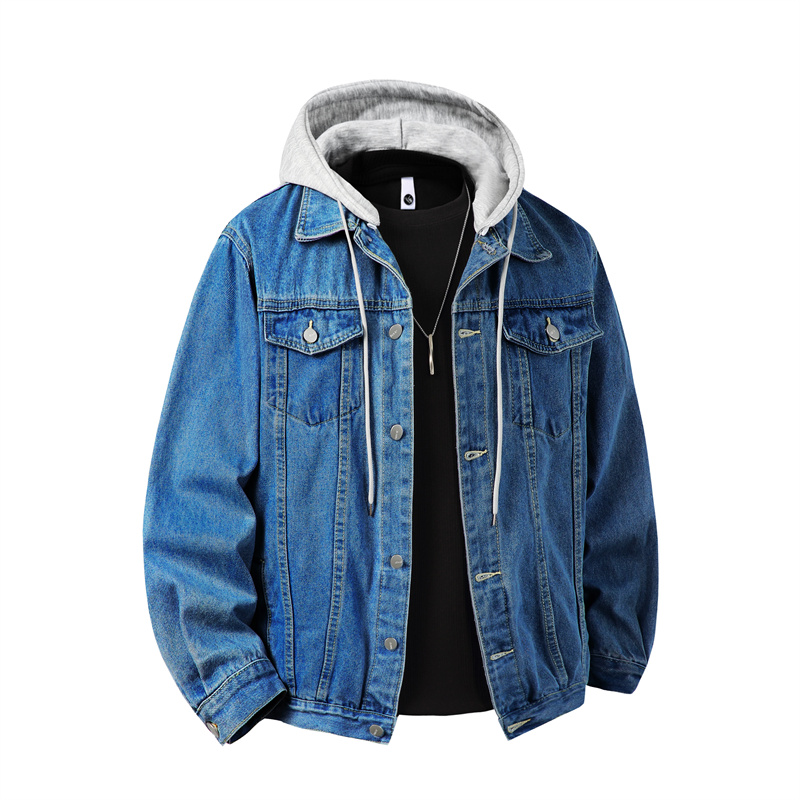 Mannen Denim Jas Met Capuchon  - Bomber Jacket Men recensie en prijs